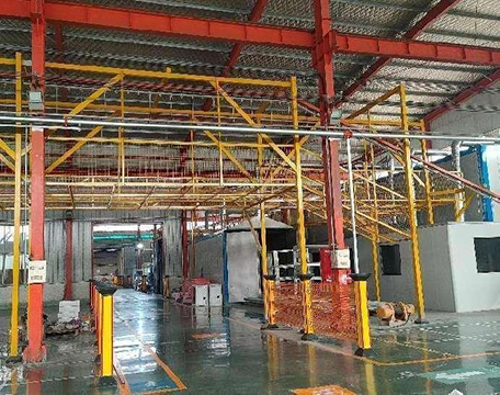 噴涂下掛生產(chǎn)線